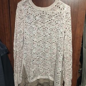 Knox Rose mesh sweater
